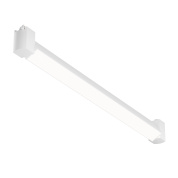 однофазный трековый светильник белого цвета с прямым профилем и мягким рассеянным светом Unity