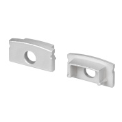 054381 Arlight Заглушка LINE-1708 SILVER с отверстием