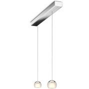 подвесной светильник с несколькими шарами в вертикальной композиции