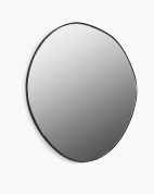 настенное зеркало овальной формы