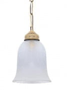 Crackle Mini Brass Pendant Light подвесной светильник FOS Lighting No1-PLCrack-HL1