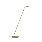 торшер с направленным источником света на тонкой изогнутой стойке