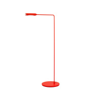 торшер для чтения с тонкой стойкой и направленным плафоном