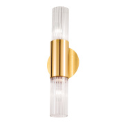 Kolarz Giro 6010.60230 настенный светильник сусальное золото ширина 9.5cm высота 36cm 2 лампы e14