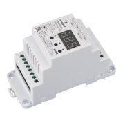 028410 Arlight Конвертер SMART-K37-DMX (12-24V, SPI, DIN, 2.4G)