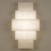 WA0309 Drummond Alabaster Wall Light настенный светильник Vaughan