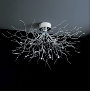SAGGINA-12CR Icone Saggina LAMPADA A SOFFITTO 12 LUCI CROMO Потолочный светильник