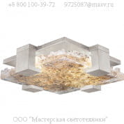 895440-22 Terra 16.75" Square Flush Mount встраиваемый светильник, Fine Art Lamps