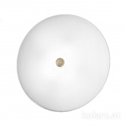 Kolarz Centro 0314.U16.3/aq21 потолочный светильник золото 24 карата белый ø90cm высота 8cm 5 ламп e27