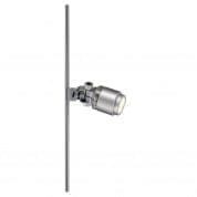 186042 SLV MINI ALU TRACK/GLU-TRAX, POWER-LED SPOT светильник 1W, 3000К, серебристый