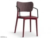 Selma 348 Штабелируемый стул из бука с подлокотниками Origins 1971