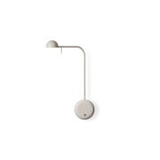 168058/10 Vibia Pin настенный светильник для чтения белого цвета с гибким кронштейном
