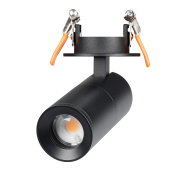 051796 Arlight Светильник LGD-ARTEMIS-BUILT-FLAP-R55-12W Warm3000 (BK, 8-80 deg, 230V)