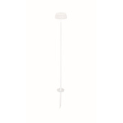 LD1083B3 Zafferano Аккумуляторный светильник SISTER LIGHT IP65, глянцевый, жемчужно-белый, с регулировкой яркости