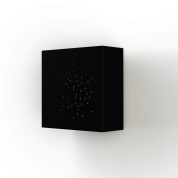 настенный светильник кубической формы черного цвета