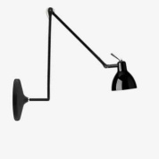 Rotaliana Luxy W2 настенный светильник с соединениями чёрный 1LXW200801ZR0