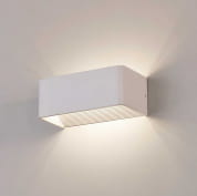 ACB Iluminacion Icon 16/3089-20 Бра Текстурированный белый, LED 1& 215;10.5W 2700K 1100lmI, Встроенный LED