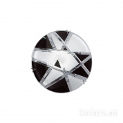 Kolarz Mikado 0296.11E.5.WBk точечный светильник хром черный/белый ø11cm макс. высота 55cm 1 лампа gu10