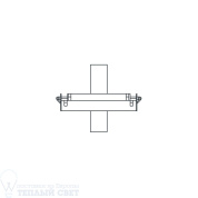 SCINTILLA MEDIUM Fontana Arte  настенный светильник FP15045250NSNE никель