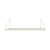 8436 Shelf Library Frama Полка белая 27x60