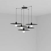 68145-5L PLAT BLACK PENDANT LAMP E27 60W 5L подвесной светильник Faro barcelona