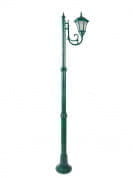 Classic Antique Green Single Upward Lamp Pole Light уличный светильник FOS Lighting 211-7-Up-PO1