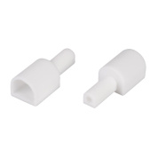 комплект силиконовых заглушек с кабельным вводом для светодиодной ленты