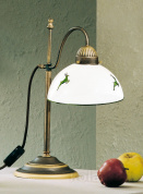 Kolarz Nonna 731.71.100 настольный светильник состаренная латунь ø40cm высота 43cm 1 лампа e27