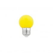 17475 светодиодная лампа G45 YELLOW E27 1W LED Faro barcelona