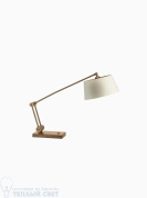 Torun Antique Brass Desk Lamp Heathfield настольная лампа TL-TORU-ABR-IRS-EU