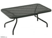 ATHENA Садовый столик прямоугольной формы из стали. emu