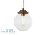 VIRGINIA CLEAR GLOBE Подвесная лампа Mullan Lighting MLP433ANTBRS