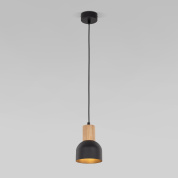 подвесной светильник с цилиндрическим металлическим плафоном