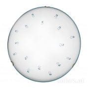 Kolarz MOON 731.13.4.17 потолочный светильник состаренная латунь ø50cm высота 9cm 3 лампы e27