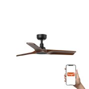 потолочный вентилятор черный с дистанционным управлением