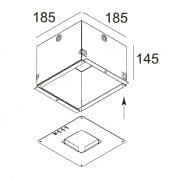 CONCRETE BOX 111 монтажная коробка Delta Light