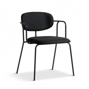 Frame dining chair Black Woud, стул