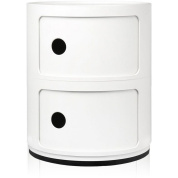 0496603 Kartell Componibili Классический комод с 2 отделениями, белый