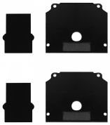 заглушка для магнитного трека чёрного цвета