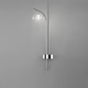 Metal Lux Dolce AP 60 настенный светильник cromo с рассеивателем света белый; хром 260.901.02