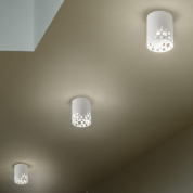 04409BZDHXXXX Elesi luce Gaia PL M LED цилиндрический потолочный светильник бронза