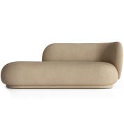 1104264006 Ferm Living Rico модульный диван с правым подлокотником и вытянутым округлым корпусом