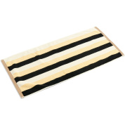 коврик для ванной с полосатым рисунком в жёлтом цвете