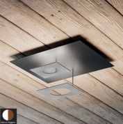 PETRA-2BIRU27K Icone Petra PARETE/SOFFITTO 42W 220V 2700K BIANCO-RUGGINE Потолочный светильник