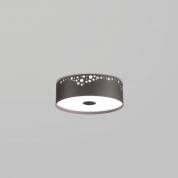 04504TNDHXXXX Elesi luce Gaia PL S Roud LED малый круглый потолочный светильник серый