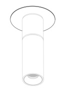 Крышка соединительной коробки Kreon Holon 40, чёрная