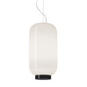 подвесной светильник со стеклянным плафоном цилиндрической формы