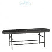 111988 Coffee Table Tomasso 130 x 45 cm bronze finish Eichholtz