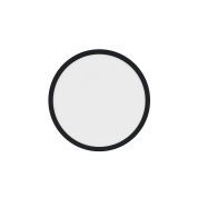 потолочный светильник с чёрной рамкой