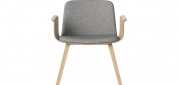 Palm upholstered seat - lounge chair with armrest Bolia кресло